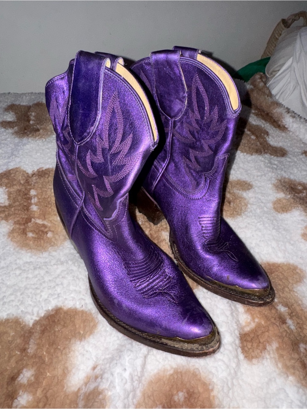 Purple Women's Western Cowboy Boots